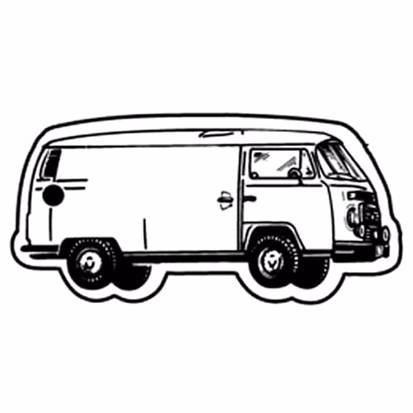 VW Van Key Tag - Spot Color