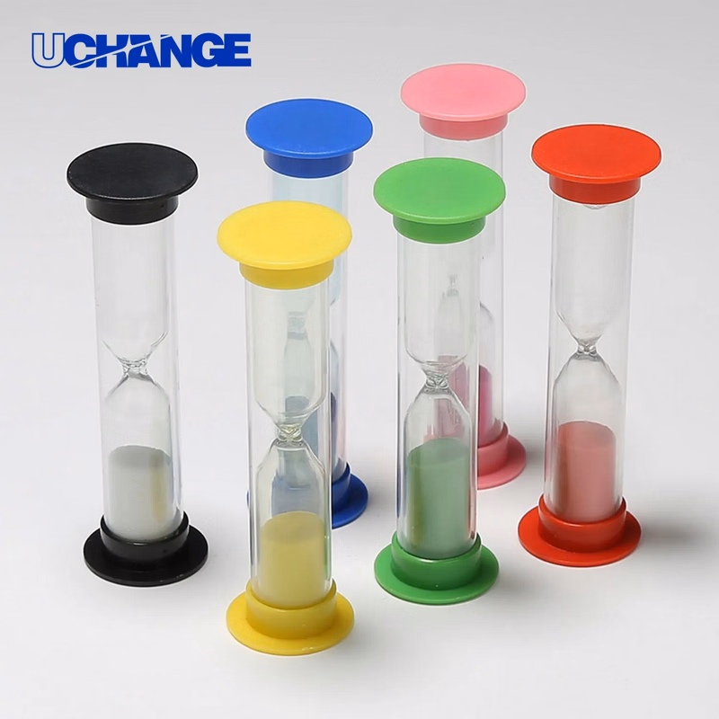 5-Minute Mini Hourglass Sand Timer Desk Timer for Games & Classroom Use