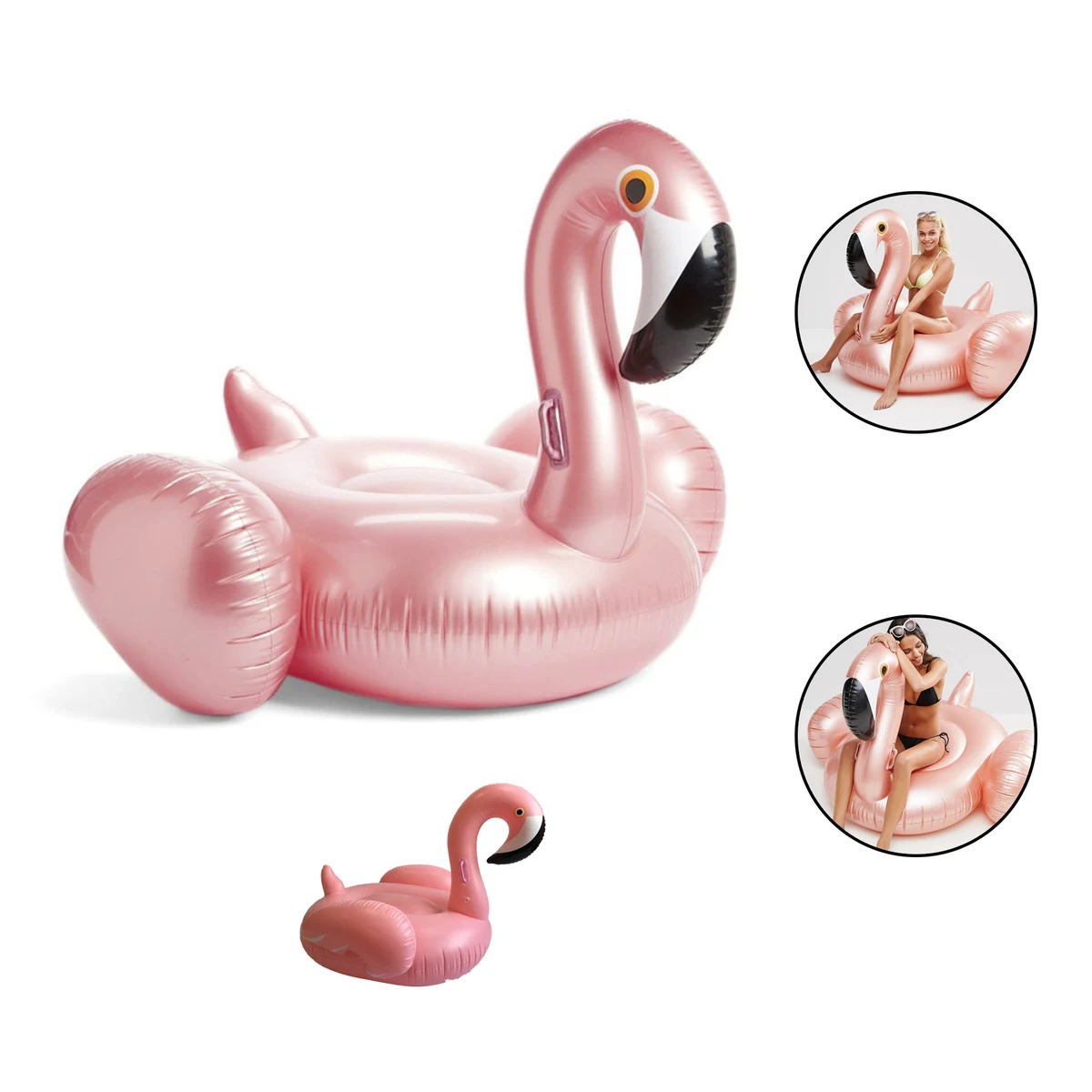 Inflatable Flamingo Pool Float Summer Beach Lounge Raft 1