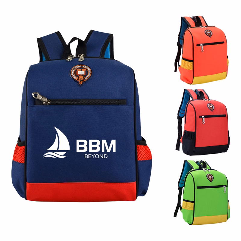 Kids Oxford School Backpack w/ Front Pocket