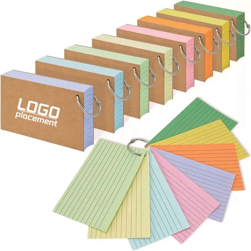 Customized Index Memo Kraft Cover Word Book