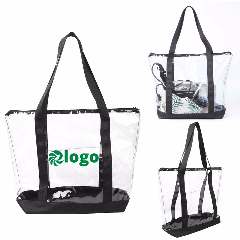 Custom Handy Laundry Clear Tote Bag