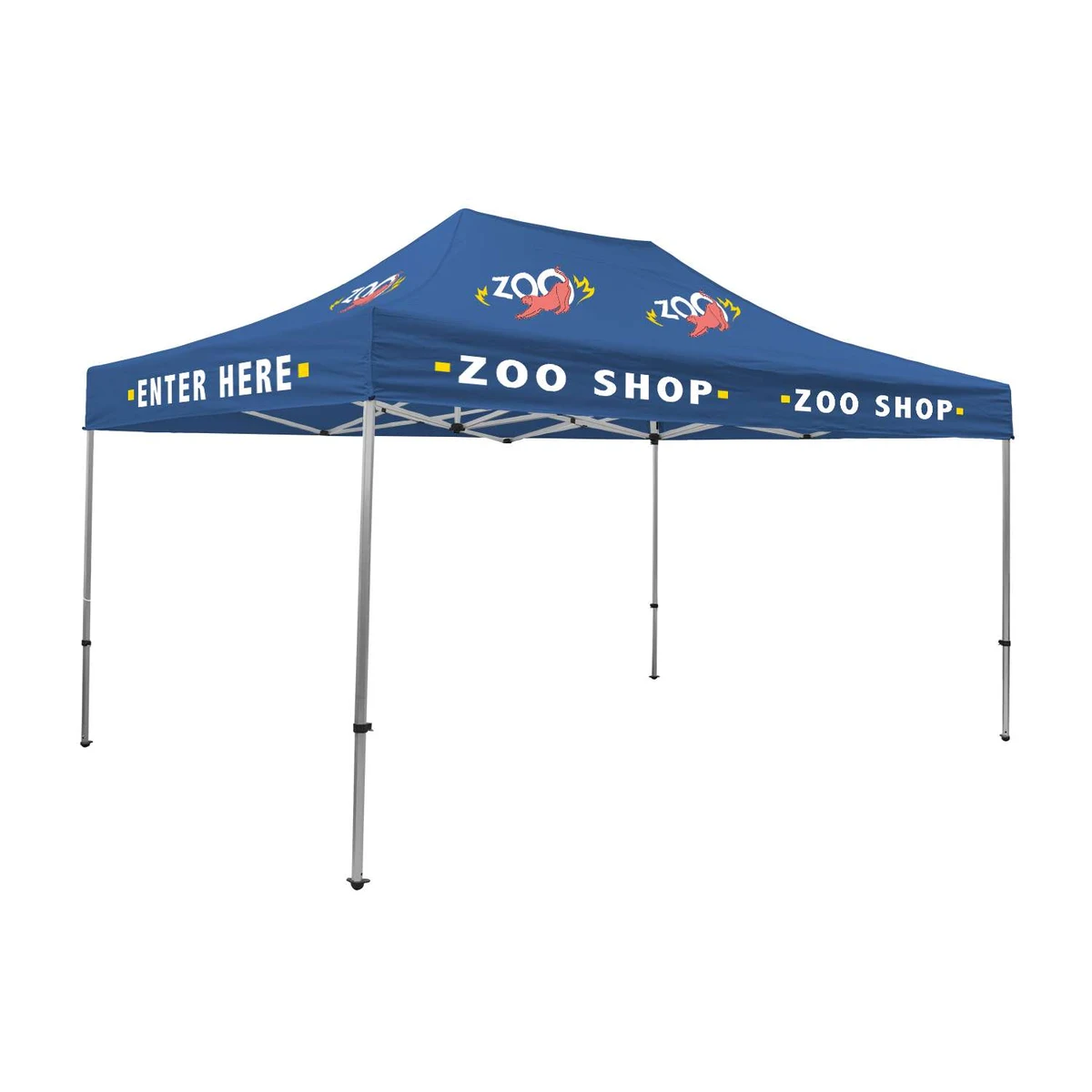 15' Premium Tent Kit (Imprinted, 10 Locations) 1