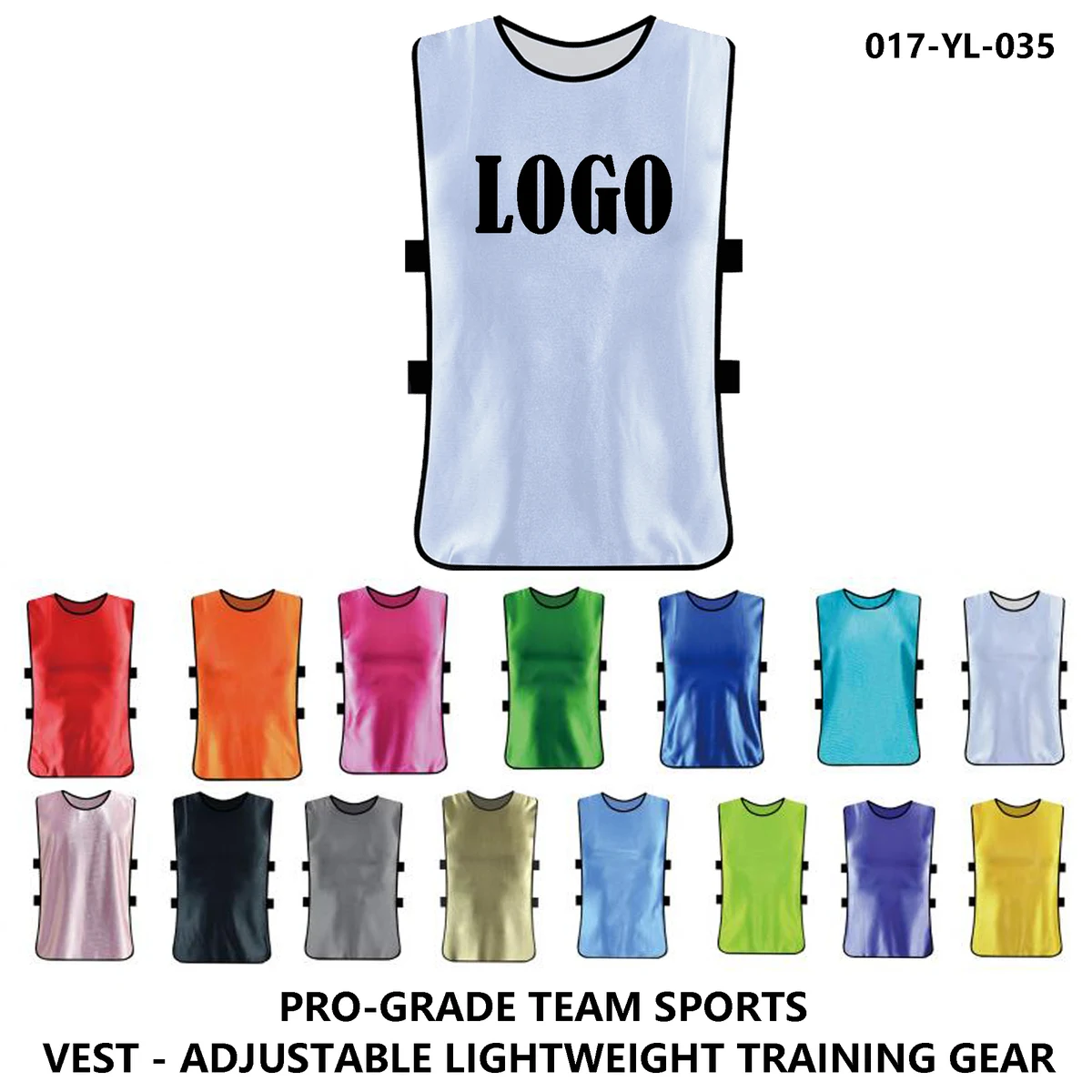 Lightweight Team Building Vest - Quick Dry Fabric ?C Logo Custom 1