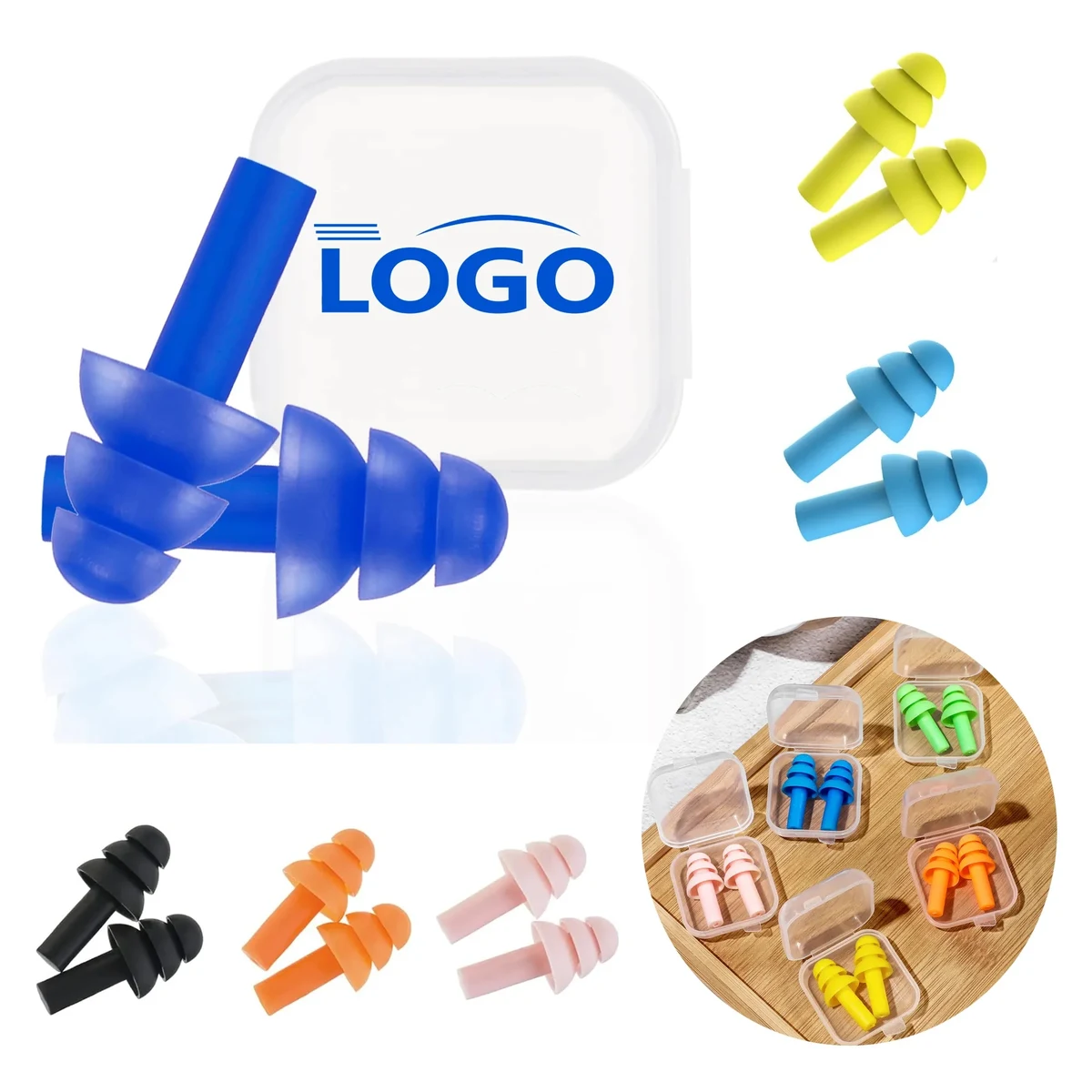 Soft Silicone Earplugs MOQ 100 1