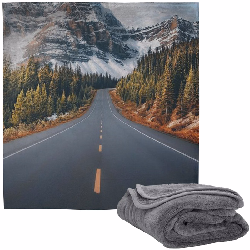 50" x 60" Brushed Polar Fleece Sublimation Blanket 300 GSM