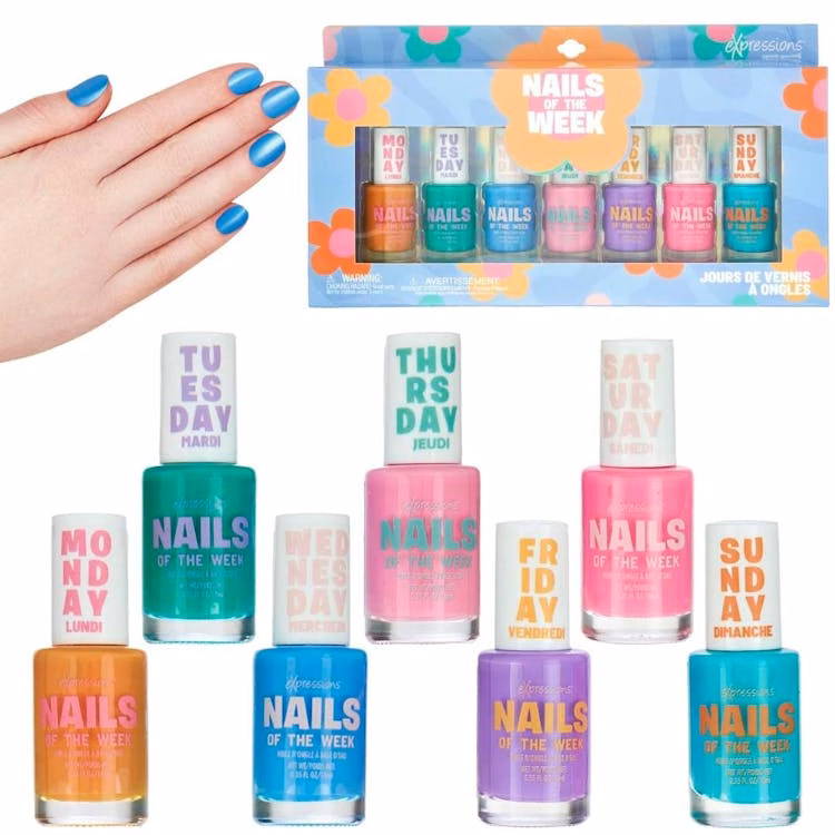 Nails of the Week Set - 7 Pieces