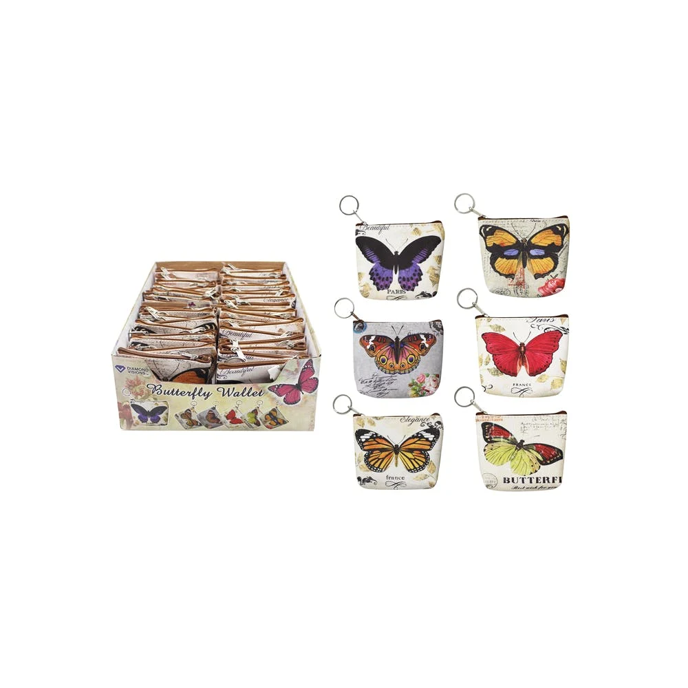 Butterfly Wallet with Keyring 1