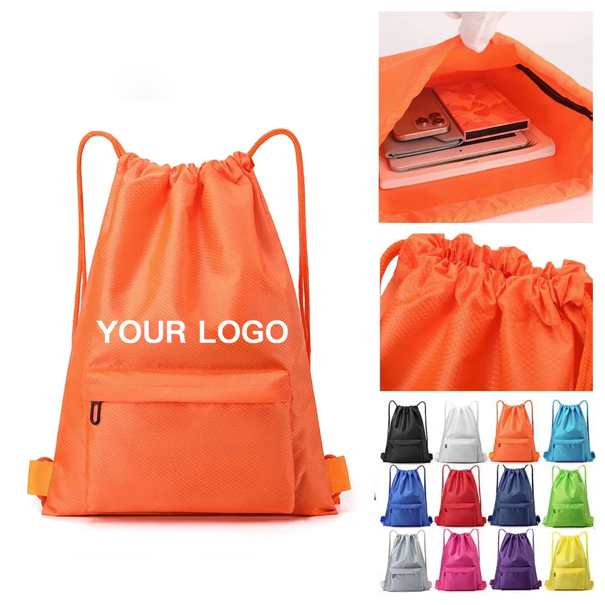 Durable Nylon Gym Backpack For Sports And Travel 1