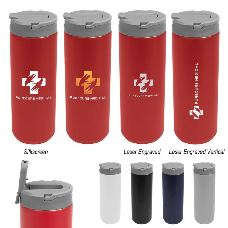 18 Oz. Stainless Steel Mountain Bottle 1