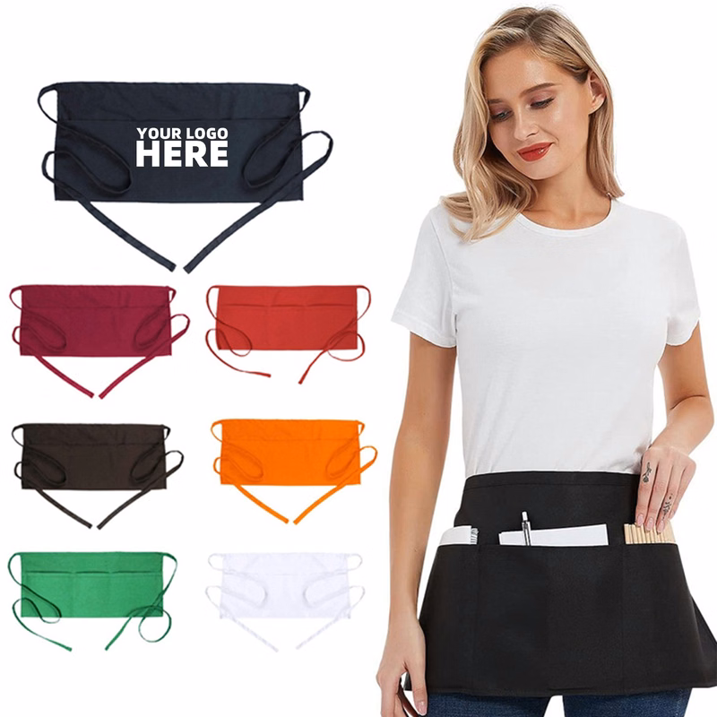 Waist Apron With Pocket