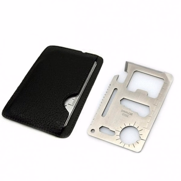 Metal Mini Multifunctional Lifesaving Card Tool