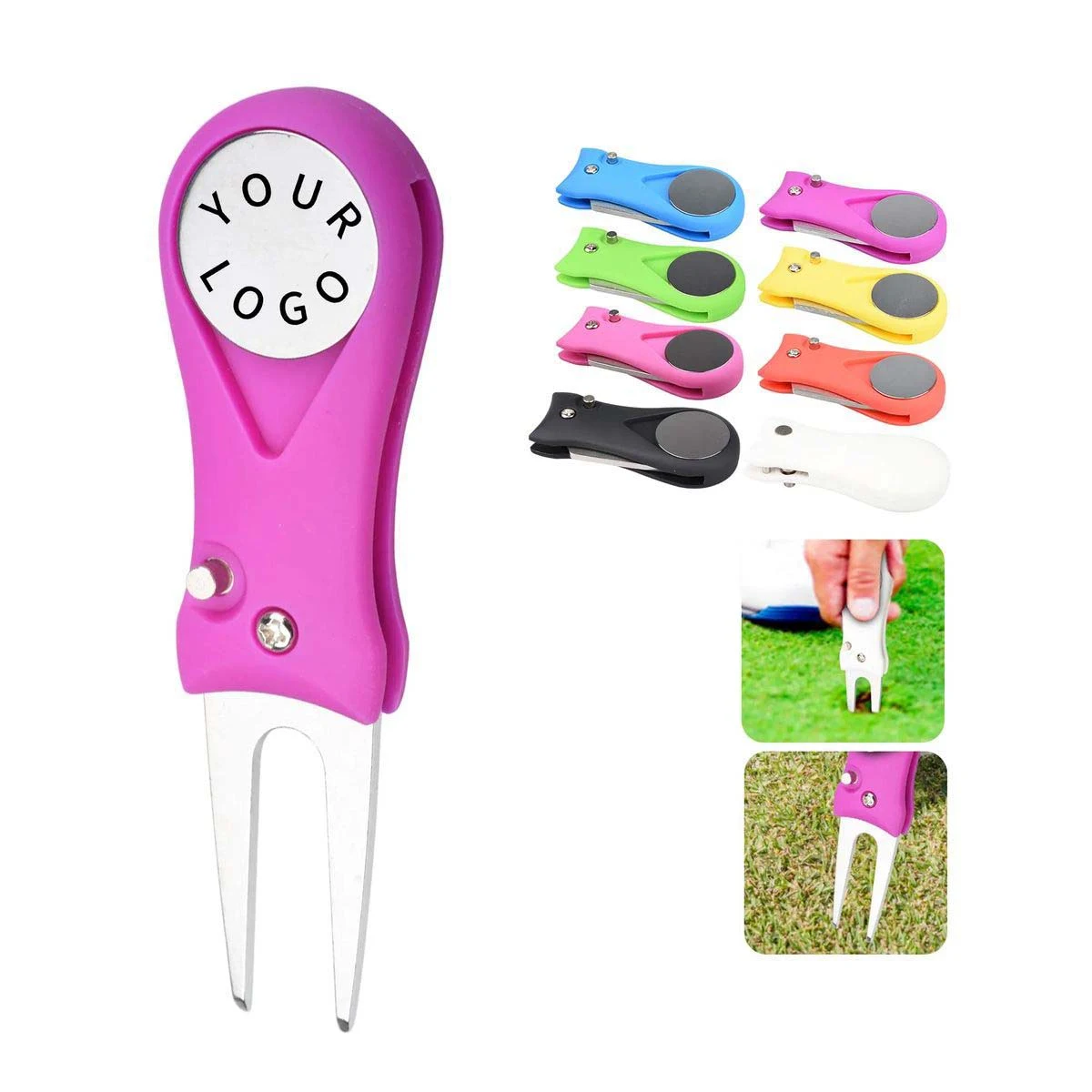 Compact Golf Ball Divot Tool Pocket Size 1