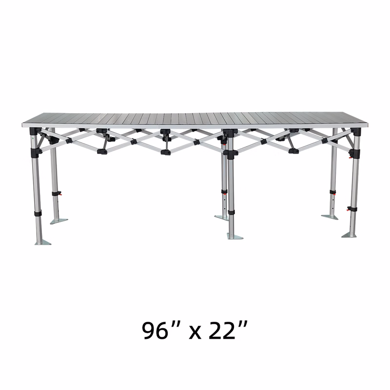 Portable Folding Display Table Only - 96"x22"
