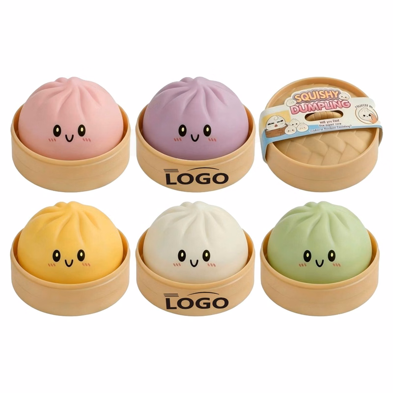 Soft Bun Squishy With Small Steamer