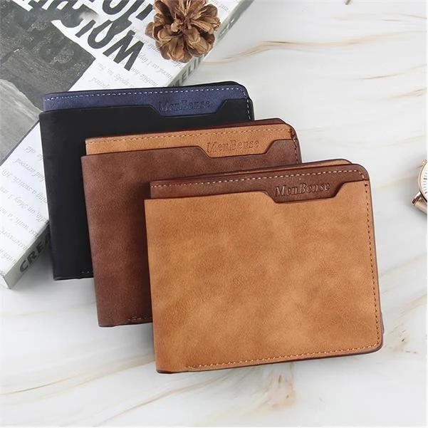 Leather Mens Bifold Wallets 1