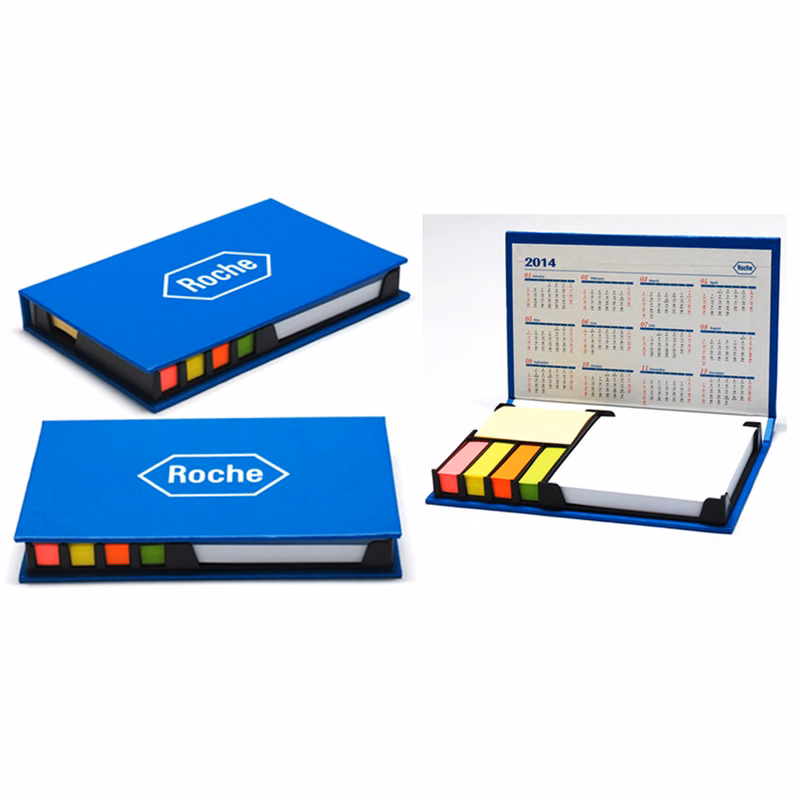 Custom Full Color Notebook w/ Sticky Flags