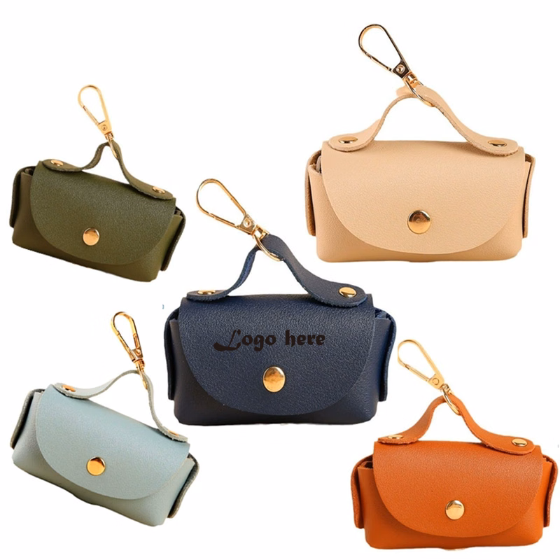 Portable Leather Scooper Cross-Border Multi-Color Pet Bag Dispenser