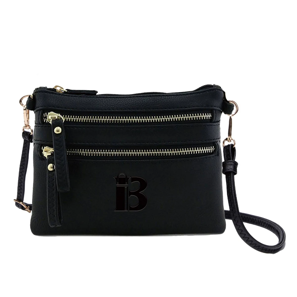 PU Leather Small Wristlet Crossbody Bag 1