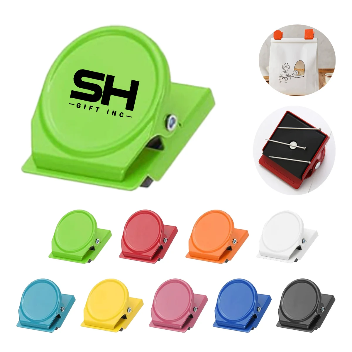 Magnetic Clip&Note Holder 1