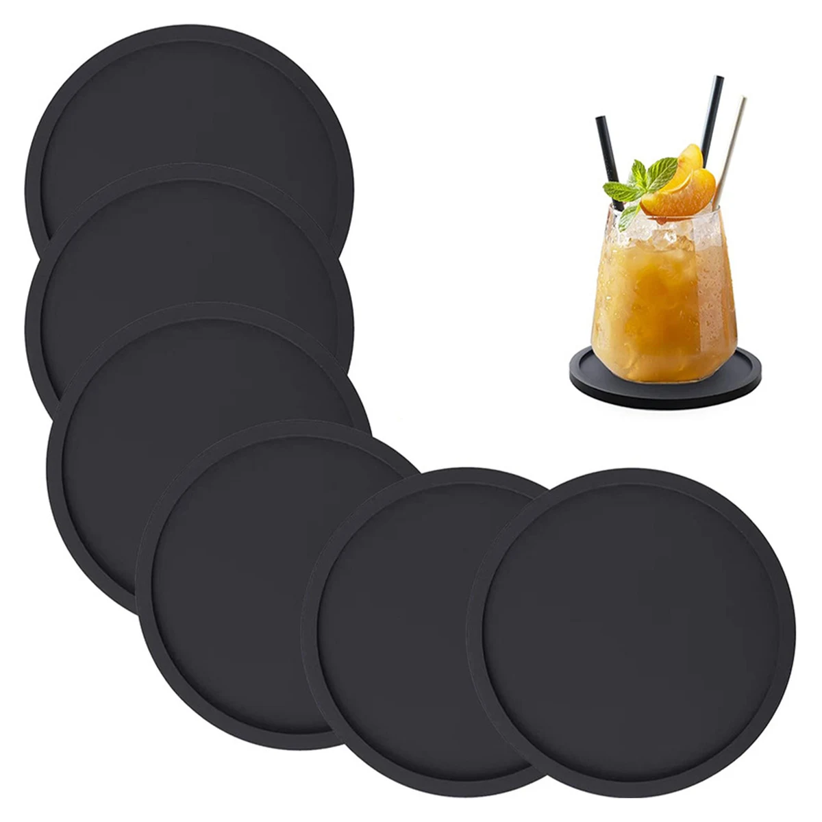 Silicone Insulated Coasters 1