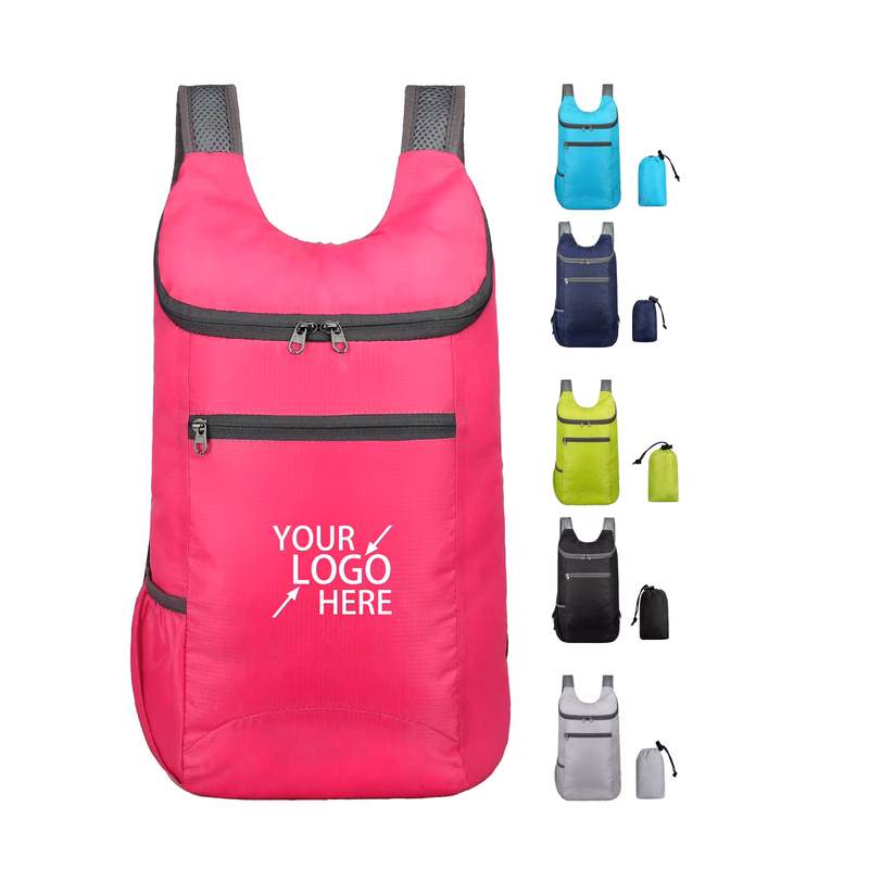 Lightweight Foldable Polyester Backpack for Outdoor Use
