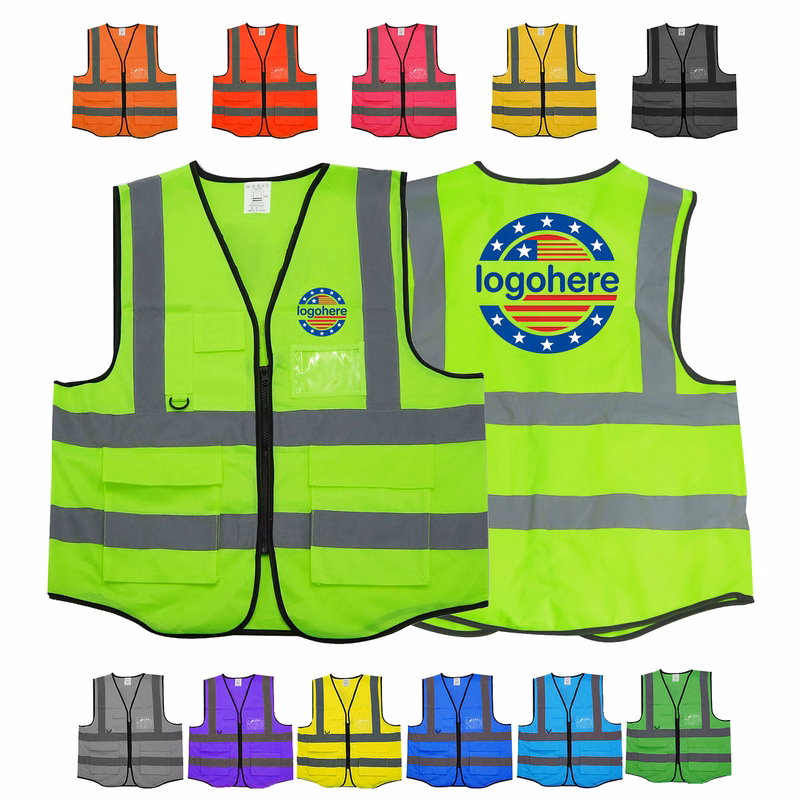MOQ 10 Class 2 Compliant Hi-Vis Vest