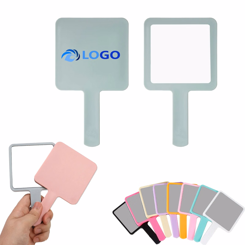 Full Color Handheld Square Mirror