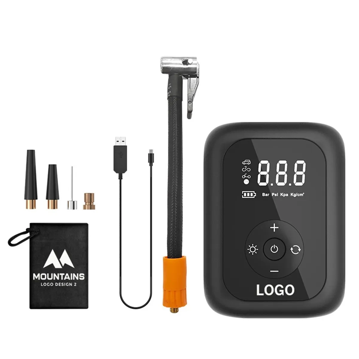 Tire Inflator Portable Air Compressor 1