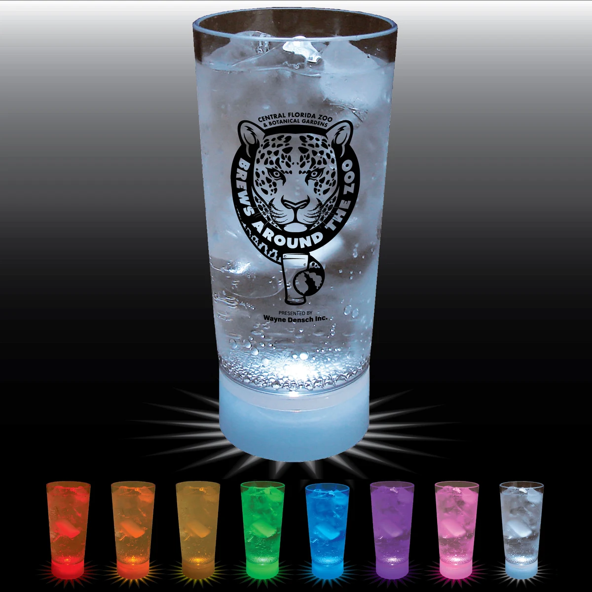 10oz Single Light Plastic Cooler Cup 1