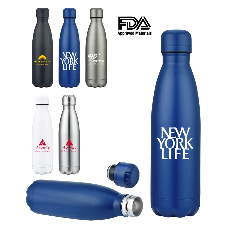 17oz Double Wall Stainless Steel Vacuum InsulatedTravel Bottle 1