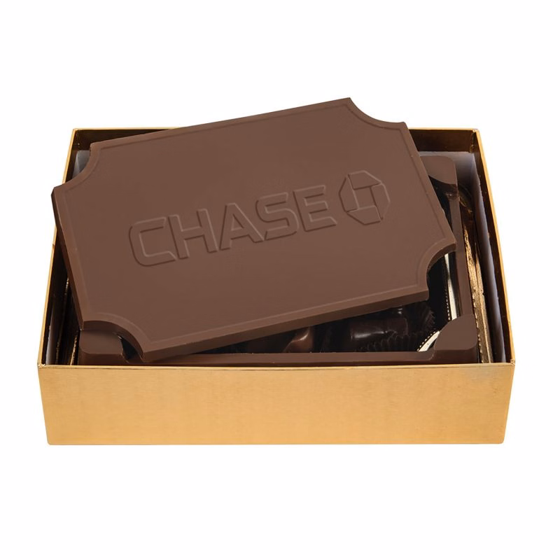 Large Chocolate Box with Chocolate