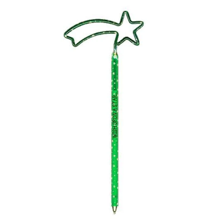 Star Shooting with Foil Inkbend Standard, Bent Pen 1