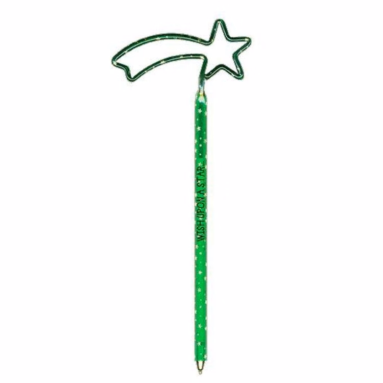 Star Shooting with Foil Inkbend Standard, Bent Pen