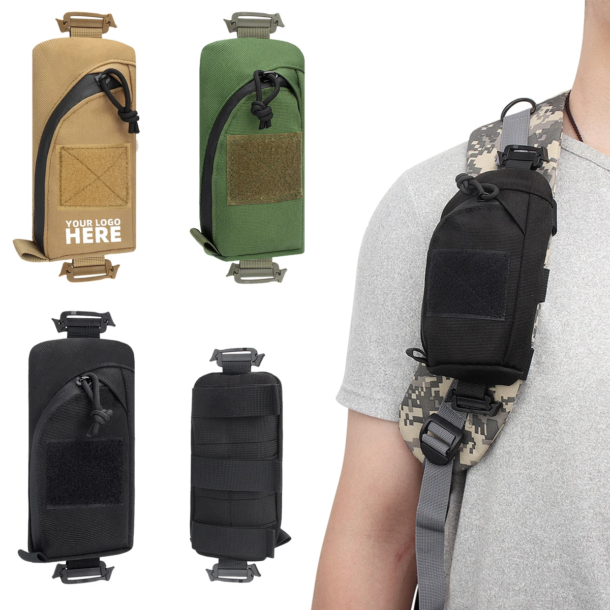 Oxford Cloth EDC Tactical Pouch Shoulder Strap Pack 1
