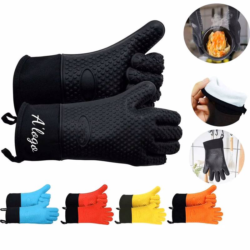 Kitchen Silicone Oven Mitts