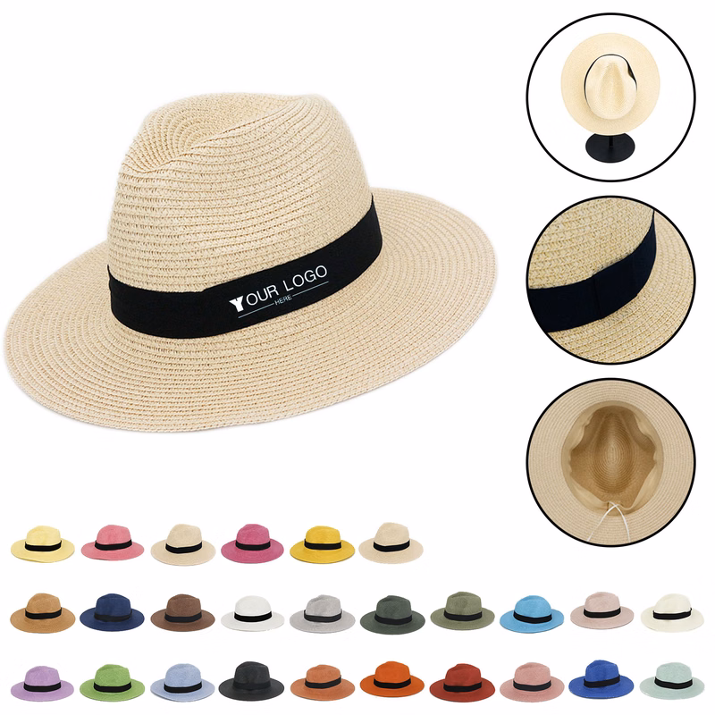 Unisex Straw Panama Hat