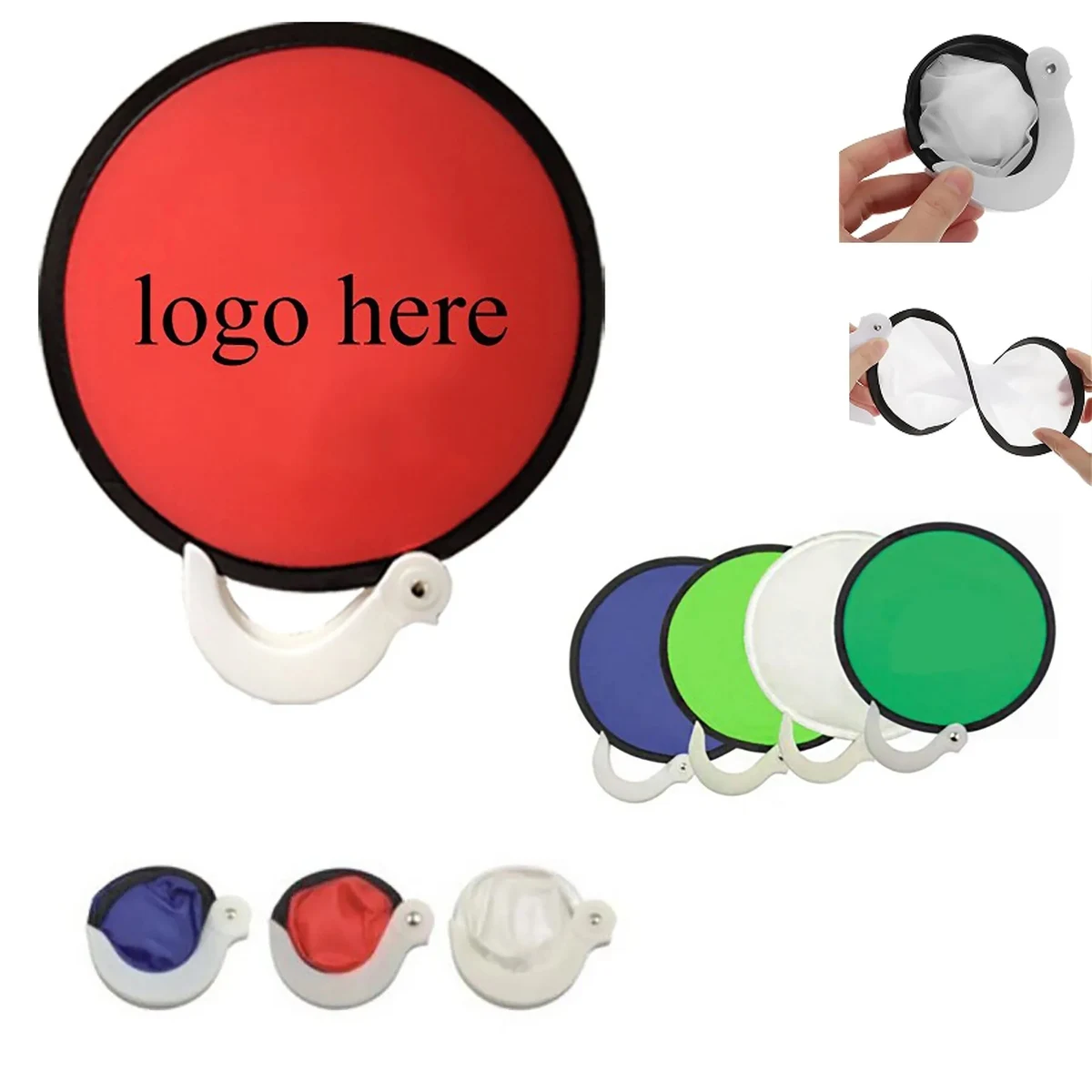 Foldable Fan With Case 1