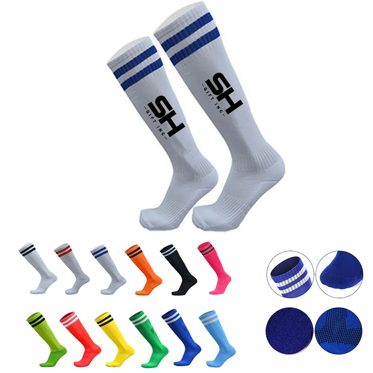 Sport Knee High Football Socks 1
