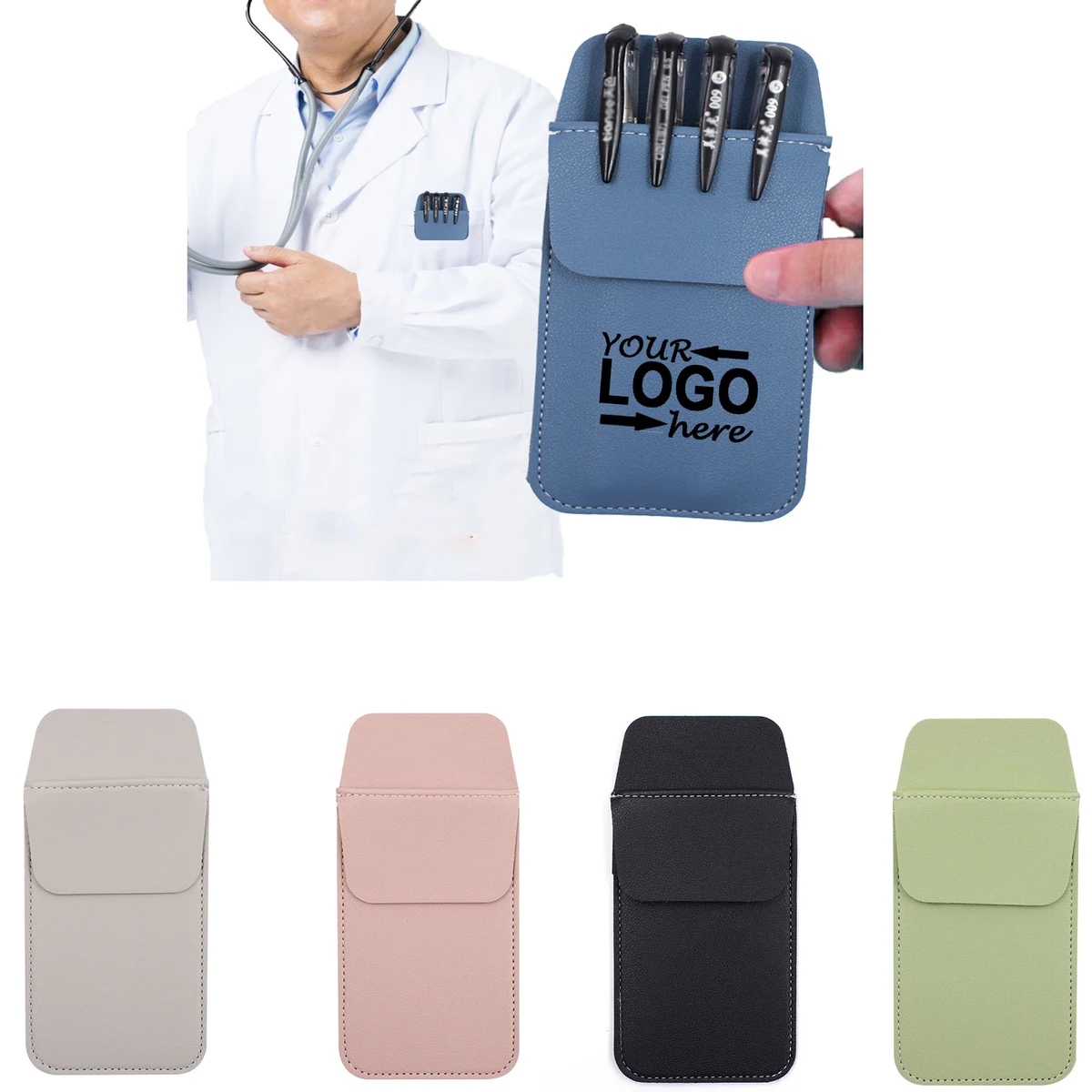 5PCS Pen Pocket Holds Pens Pointers 1