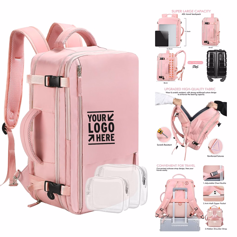 Women Large Travel 17 inch Laptop Backpack
