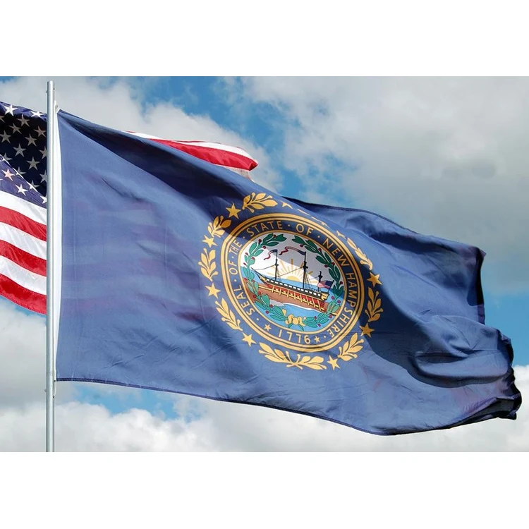 New Hampshire State Flag - 4' x 6' - Polyester 1
