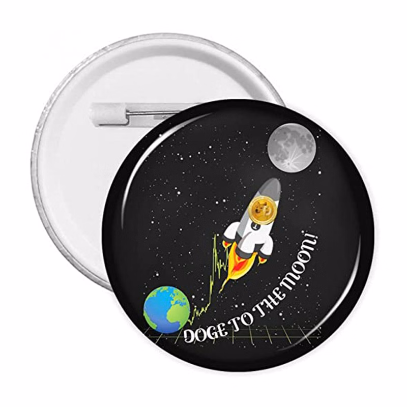 58mm Round Shape Button Pin Badge