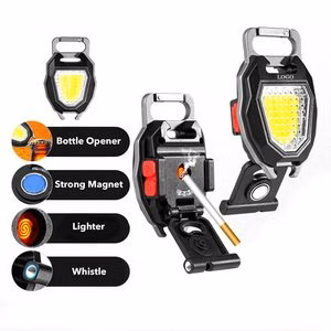 Ultimate Multi-Tasking Mini LED Light with Bottle Opener and Lighter