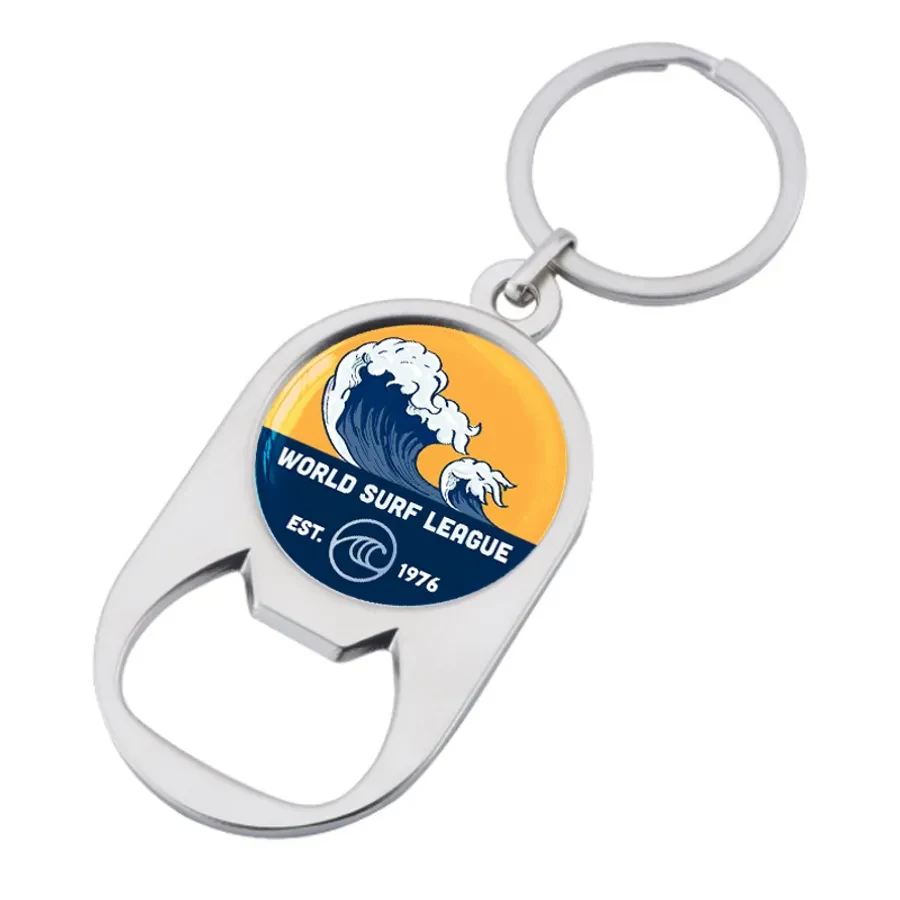 Multiuse Alloy Bottle Opener Keychain 1