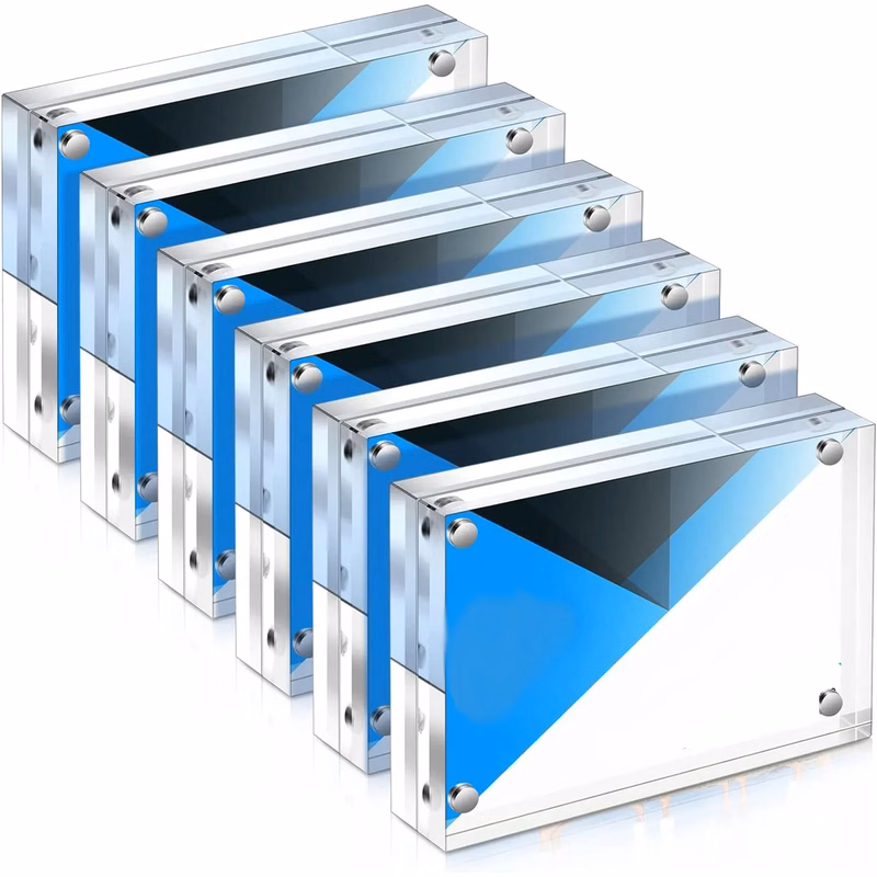 Magnetic Acrylic Photo Frame Stand