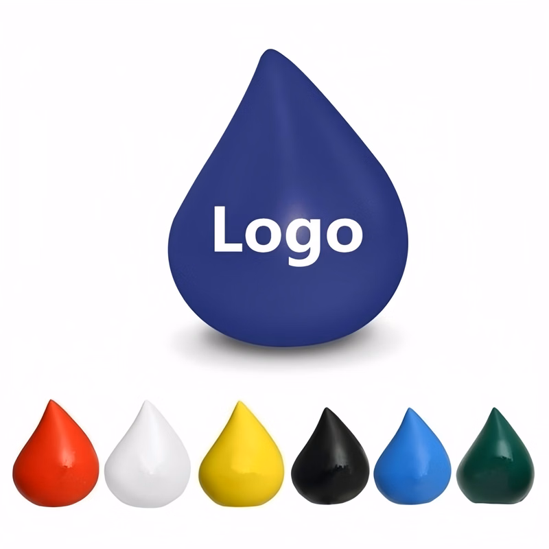 Pu Water Drop Stress Reliever