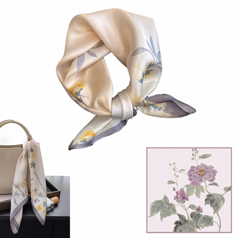 14 Momme Silk Bandana Scarf