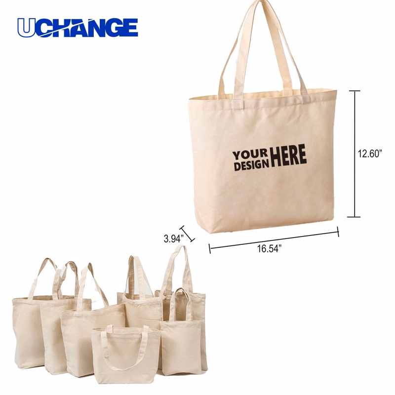 Custom Natural Cotton Canvas Tote Bag