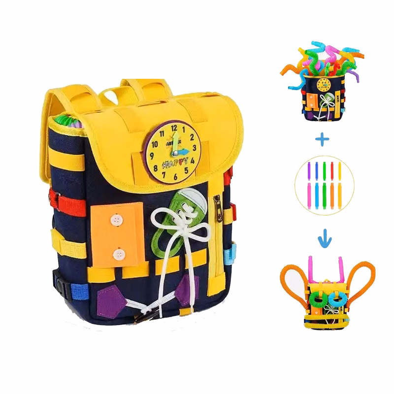 Large Capacity Toddler Backpack for Montessori